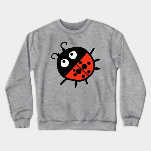 ladybug Crewneck Sweatshirt by ThomaeArt